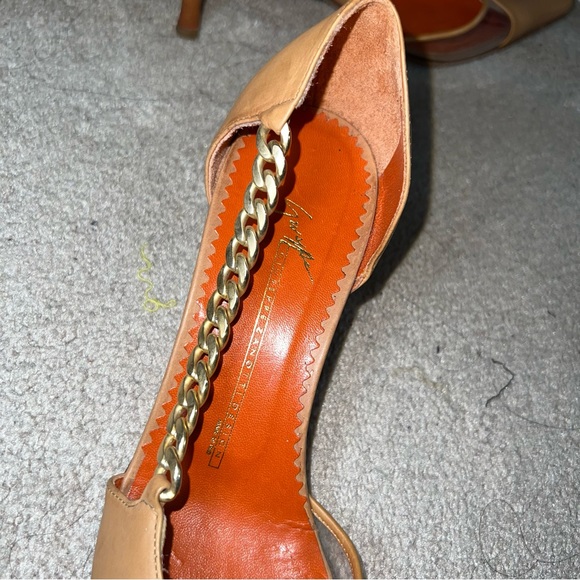 Giuseppe Zanotti chain kitten heel 37.5 made in Italy - Picture 5 of 6